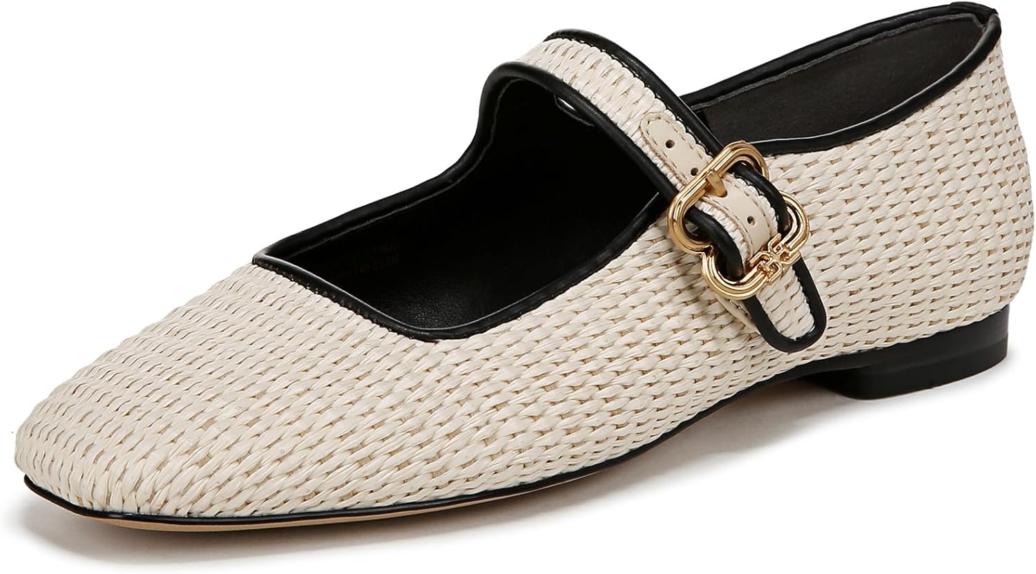 womens stud mary jane flat