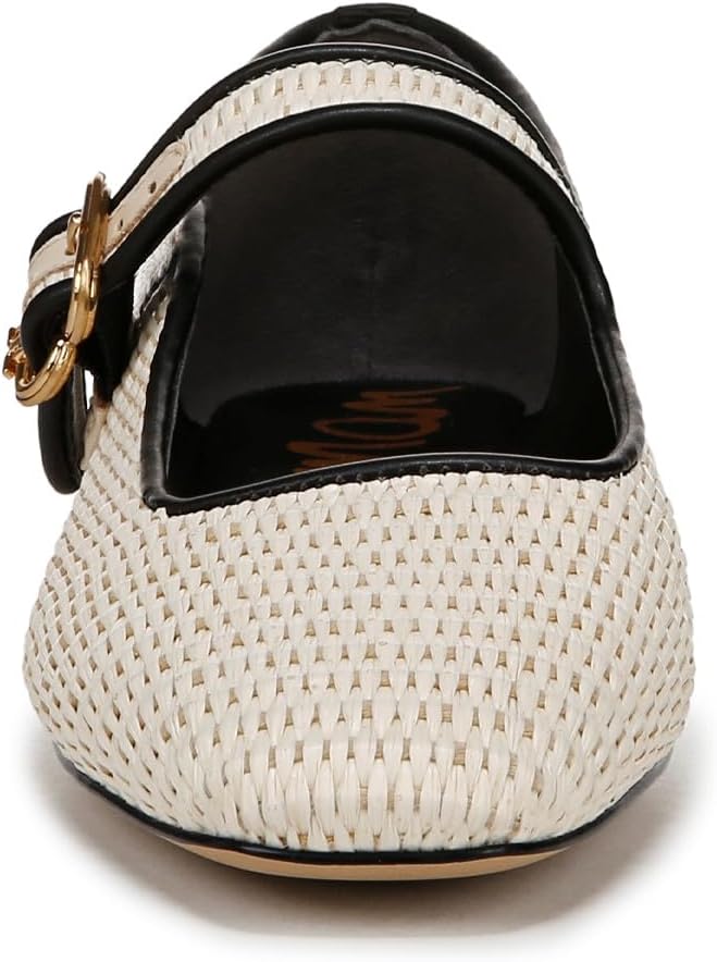 womens stud mary jane flat